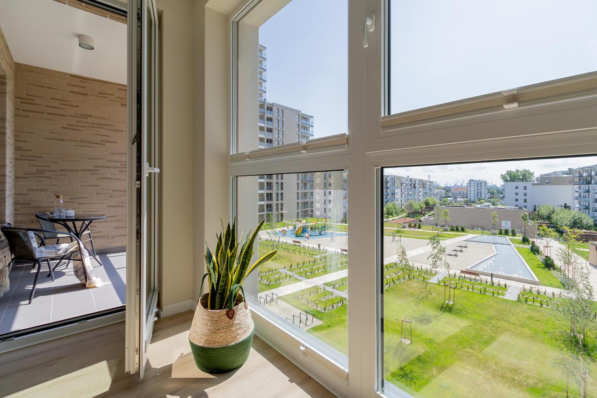 Glow Apartments, Apartamenty Nowa Letnica Gdansk Exterior photo